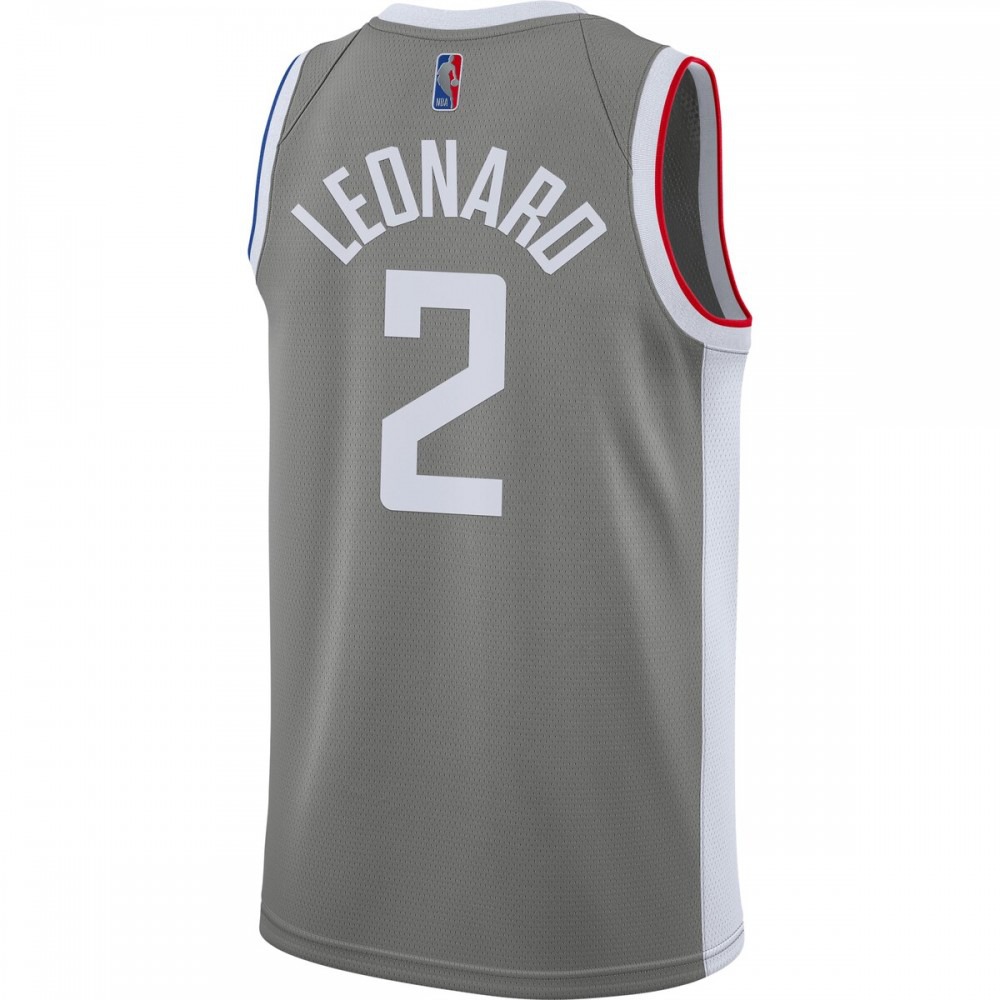 Kawhi Leonard LA Clippers 2020/21 Swingman Player Jersey Gray - Earned Edition-Pro Kit Vault | Brand New 26/27 Sports Jerseys